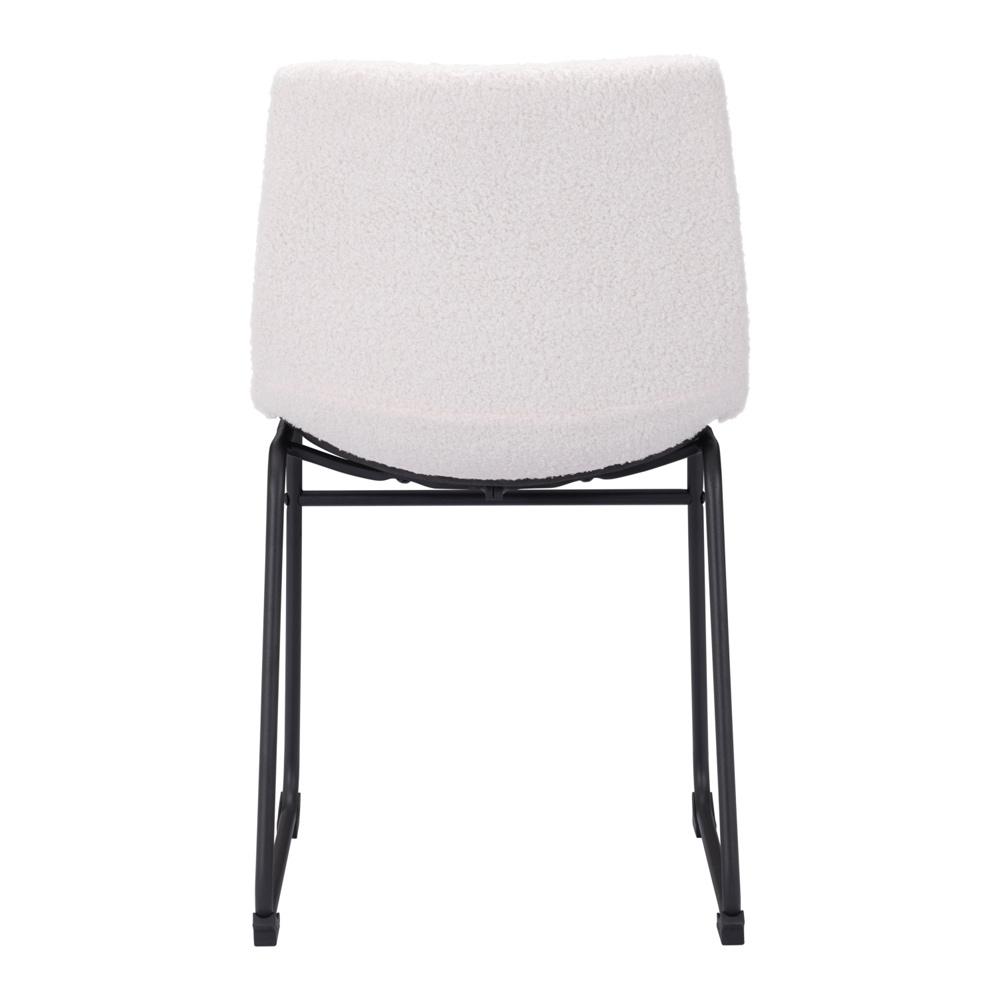 Zuo Modern - Smart Dining Chair (Set of 2) Ivory - 109651 veiw 4