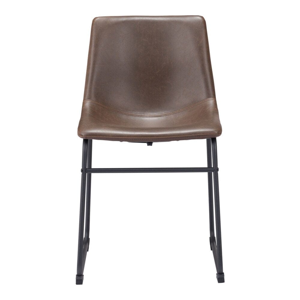 Zuo Modern - Smart Dining Chair (Set of 2) Vintage Espresso - 100505 veiw 3
