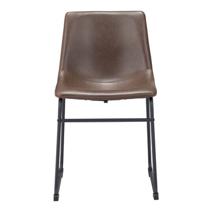 Zuo Modern - Smart Dining Chair (Set of 2) Vintage Espresso - 100505 veiw 3
