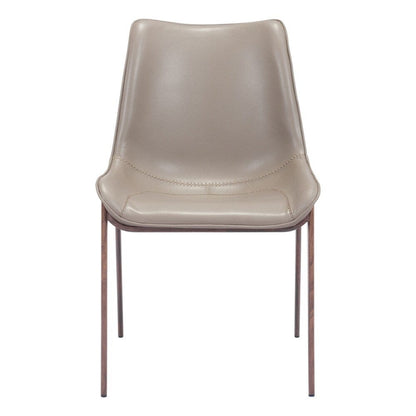 Zuo Modern - Magnus Dining Chair (Set of 2) Brown & Walnut - 101272 veiw 3