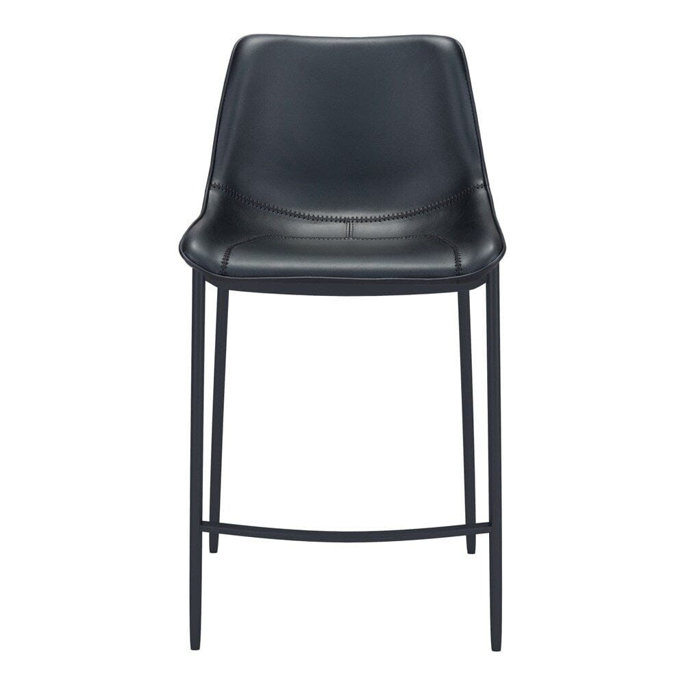 Zuo Modern - Magnus Barstool (Set of 2) Black - 101923 veiw 3