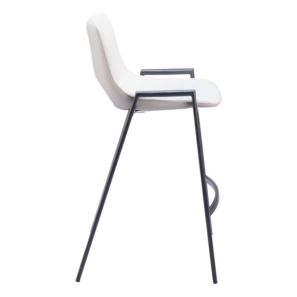 Zuo Modern - Desi Counter Stool (Set of 2) White - 109538 veiw 2