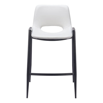 Zuo Modern - Desi Counter Stool (Set of 2) White - 109538 veiw 3