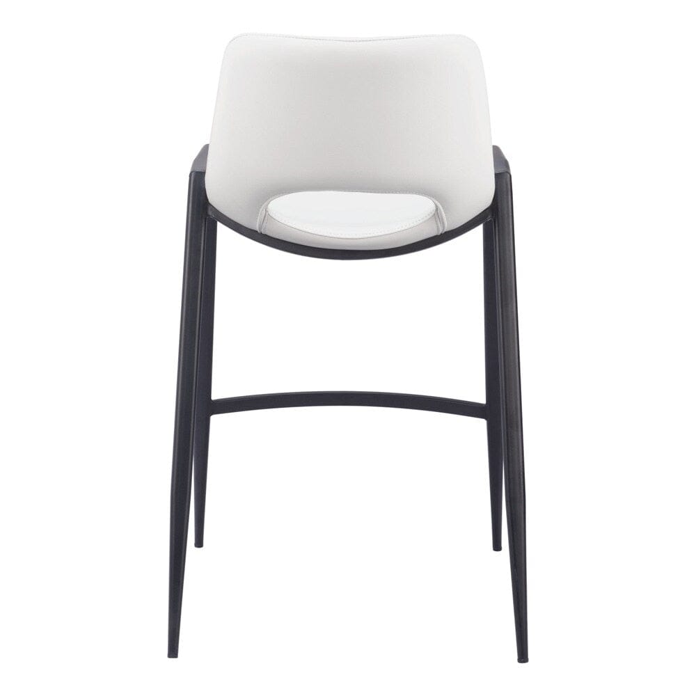 Zuo Modern - Desi Counter Stool (Set of 2) White - 109538 veiw 4