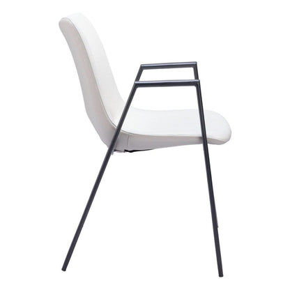 Zuo Modern - Desi Dining Chair (Set of 2) White - 109535 veiw 2