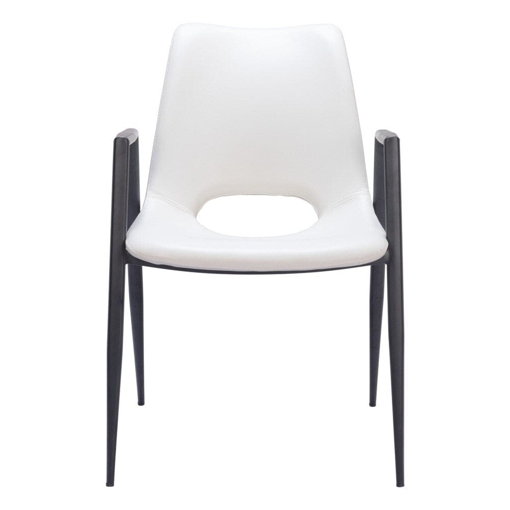 Zuo Modern - Desi Dining Chair (Set of 2) White - 109535 veiw 3