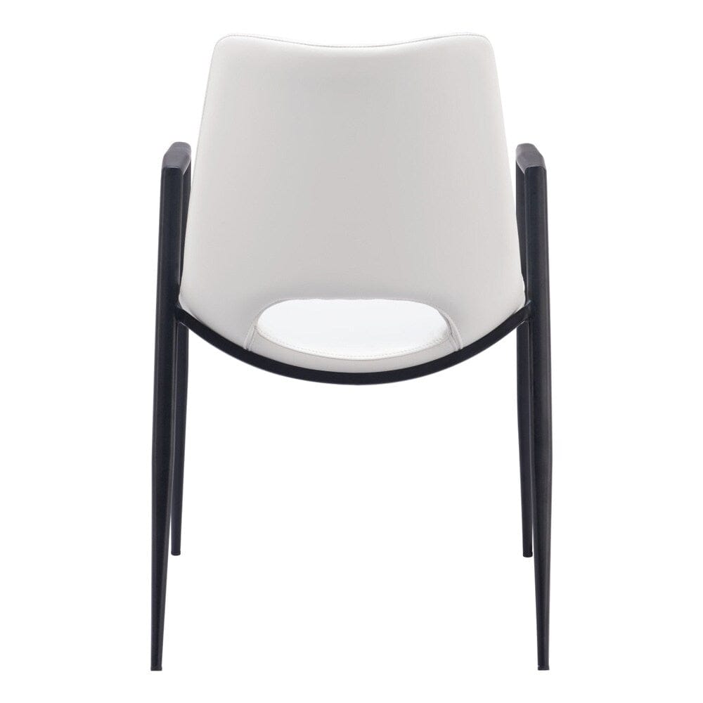 Zuo Modern - Desi Dining Chair (Set of 2) White - 109535 veiw 4