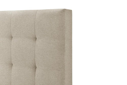 Fashion Bed Group - Vera King Upholstered Platform Bed & Elise King Headboard - Beige veiw 5