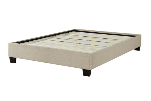 Fashion Bed Group - Vera Queen Upholstered Platform Bed - Beige - 500015 veiw 1