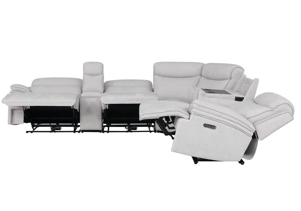 Parker Living - Alpine - Airy Snow 6pc Package (811LPHZ, 811RPHZ, 810PHZ, 840T, 850, 860T) - MALP-PACKA(HZ)-AISN veiw 6