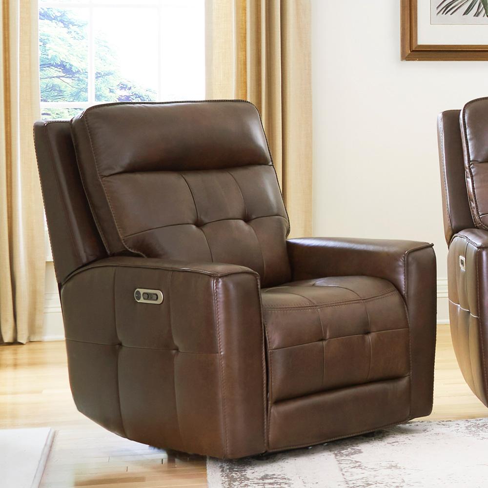 Parker Living - Canterbury - Acorn Power Zero Gravity Recliner (Set of 2) - MCAN#812PHZ-2-ACO veiw 3