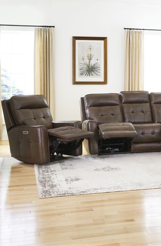 Parker Living - Canterbury - Acorn Power Zero Gravity Recliner (Set of 2) - MCAN#812PHZ-2-ACO veiw 5