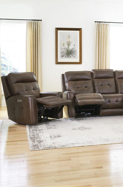 Parker Living - Canterbury - Acorn Power Zero Gravity Recliner (Set of 2) - MCAN#812PHZ-2-ACO veiw 5
