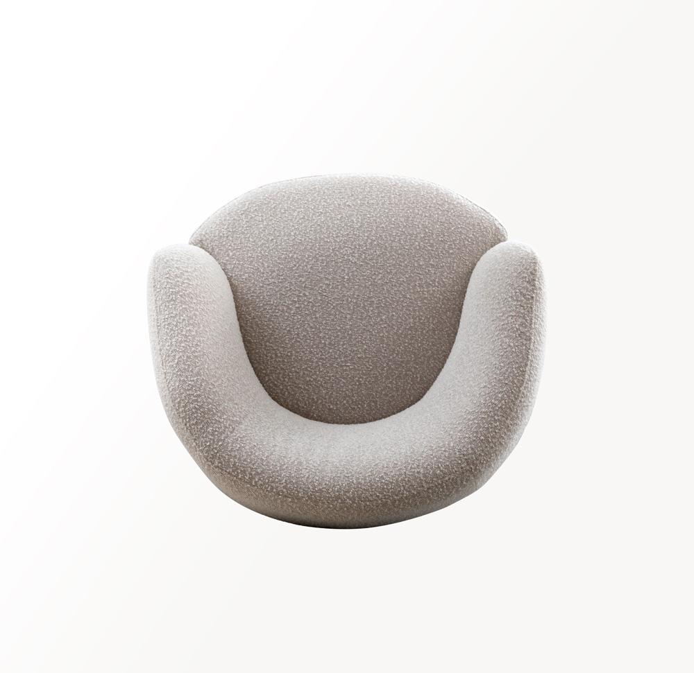 Parker Living - Carina - Bloke Cotton Swivel Barrel Chair (Set of 2) - SCAR#912S-2-BLCT veiw 8