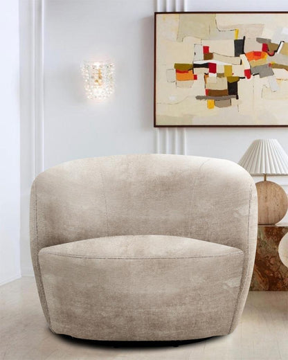 Parker Living - Carina - Miami Mink Swivel Barrel Chair - SCAR#912S-MIMI veiw 8