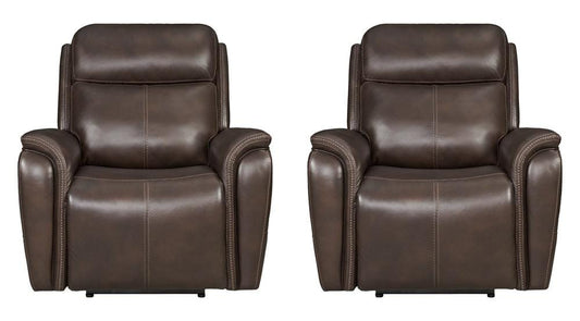 Parker Living - Cascade - Auburn Power Recliner (Set of 2) - MCAS#812PH-2-AUBN veiw 1