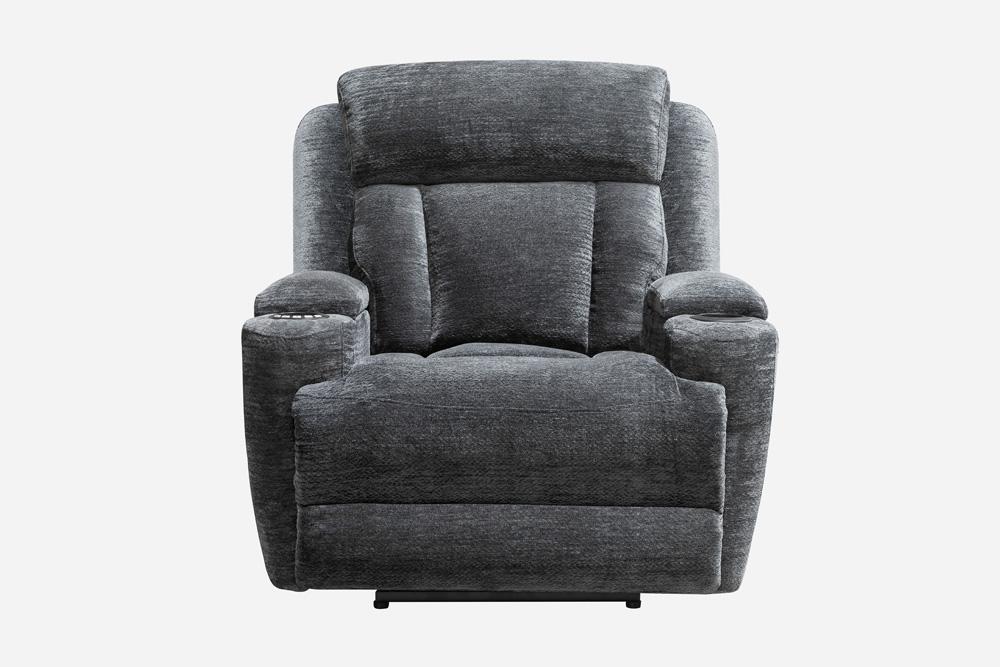 Parker Living - Dalton - Lucky Charcoal Power Recliner (Set of 2) - MDAL#812PH-2-LCH view 3