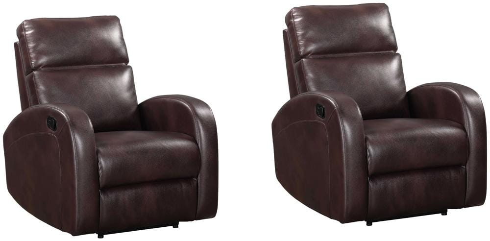 Parker Living - Devin - Pebble Brown Manual Recliner (Set of 2) - MDEV#812-2-PPBR veiw 1