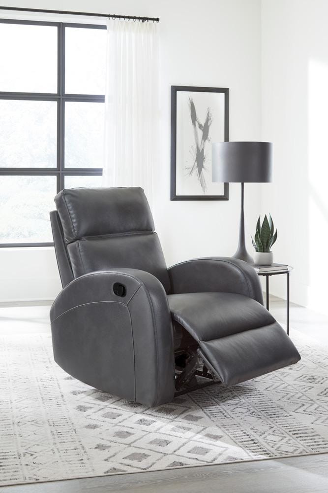 Parker Living - Devin - Pebble Grey Manual Recliner (Set of 2) - MDEV#812-2-PPGR veiw 5