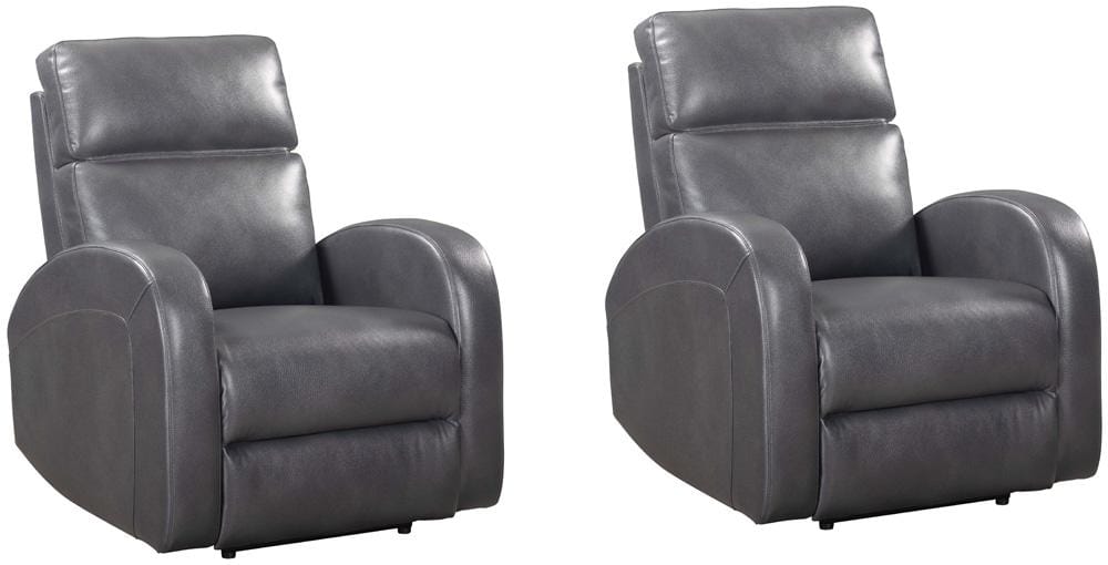 Parker Living - Devin - Pebble Grey Power Recliner (Set of 2) - MDEV#812P-2-PPGR veiw 1