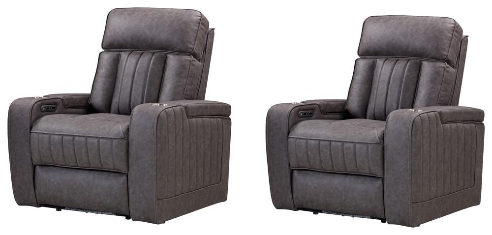 Parker Living - Equinox - Mercury Power Recliner (Set of 2) - MEQU#812PH-2-MERC veiw 1