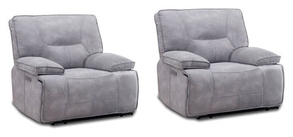 Parker Living - Gladiator - Sky Zero Gravity Power Recliner (Set of 2) - MGLA#812PHZ-2-SKY veiw 1