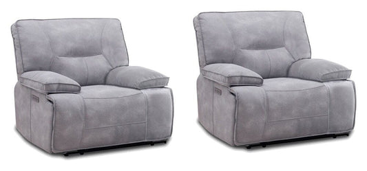 Parker Living - Gladiator - Sky Zero Gravity Power Recliner (Set of 2) - MGLA#812PHZ-2-SKY veiw 1