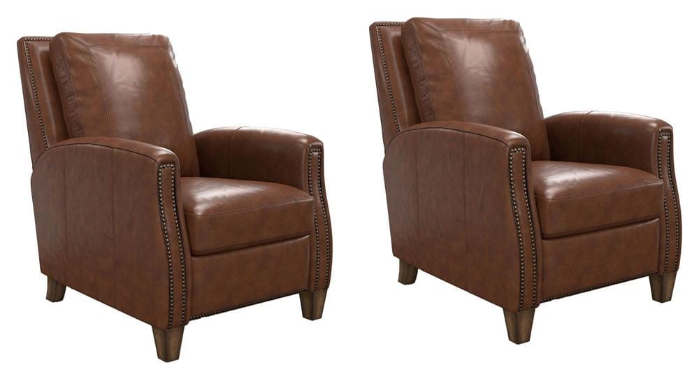 Parker Living - Hunter - Chestnut Charm Power Cordless High Leg Recliner P2 (Set of 2) - MHNT#812PH-P25-2-CHCR veiw 1