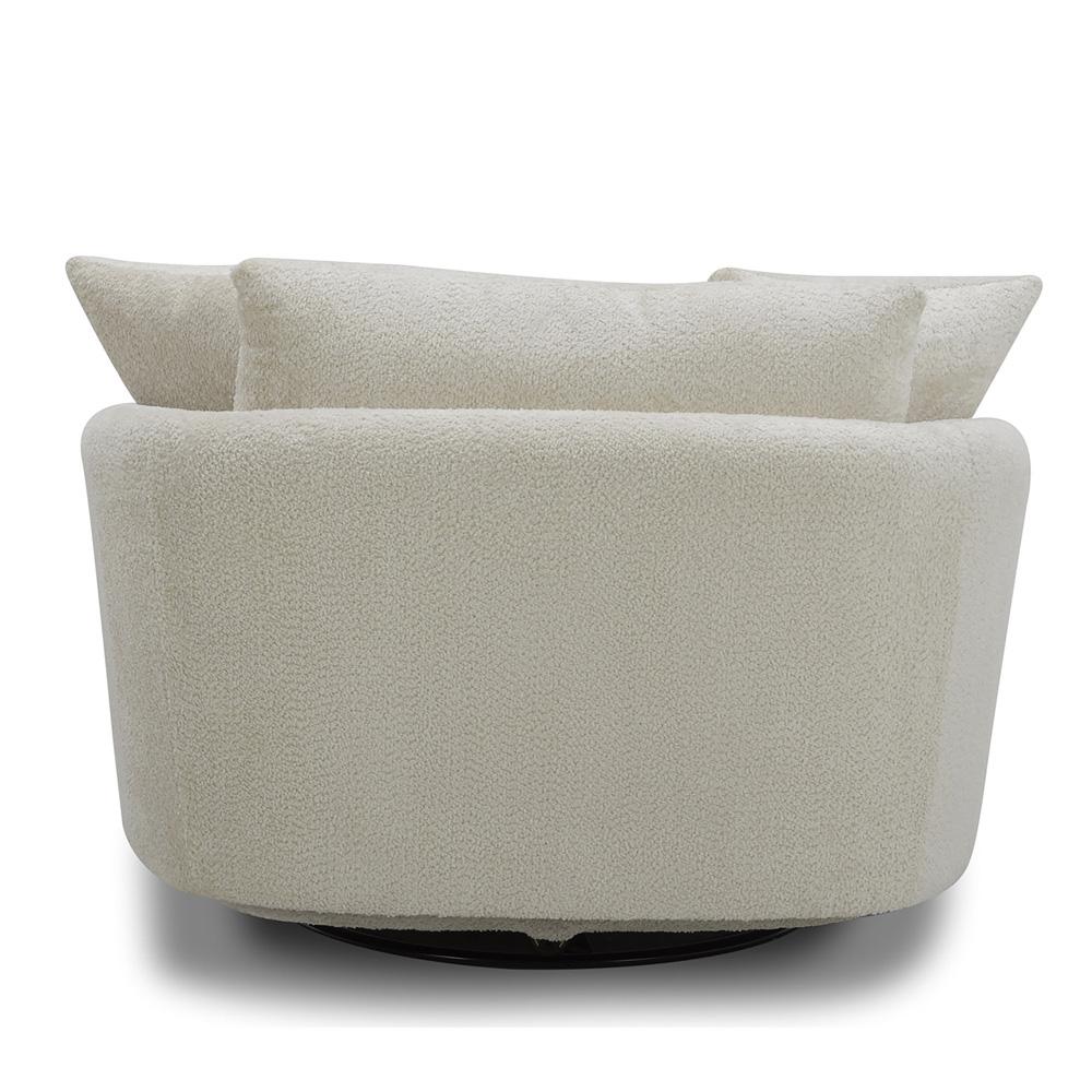 Parker Living - Boomer - Utopia Sand Large Swivel Chair with 2 Toss Pillows (Set of 2) - SBMR#912S-2-UTSA veiw 6