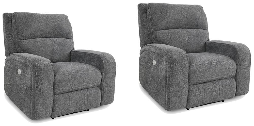 Parker Living - Polaris - Bizmark Grey Power Recliner (Set of 2) - MPOL#812PH-2-BIG veiw 1