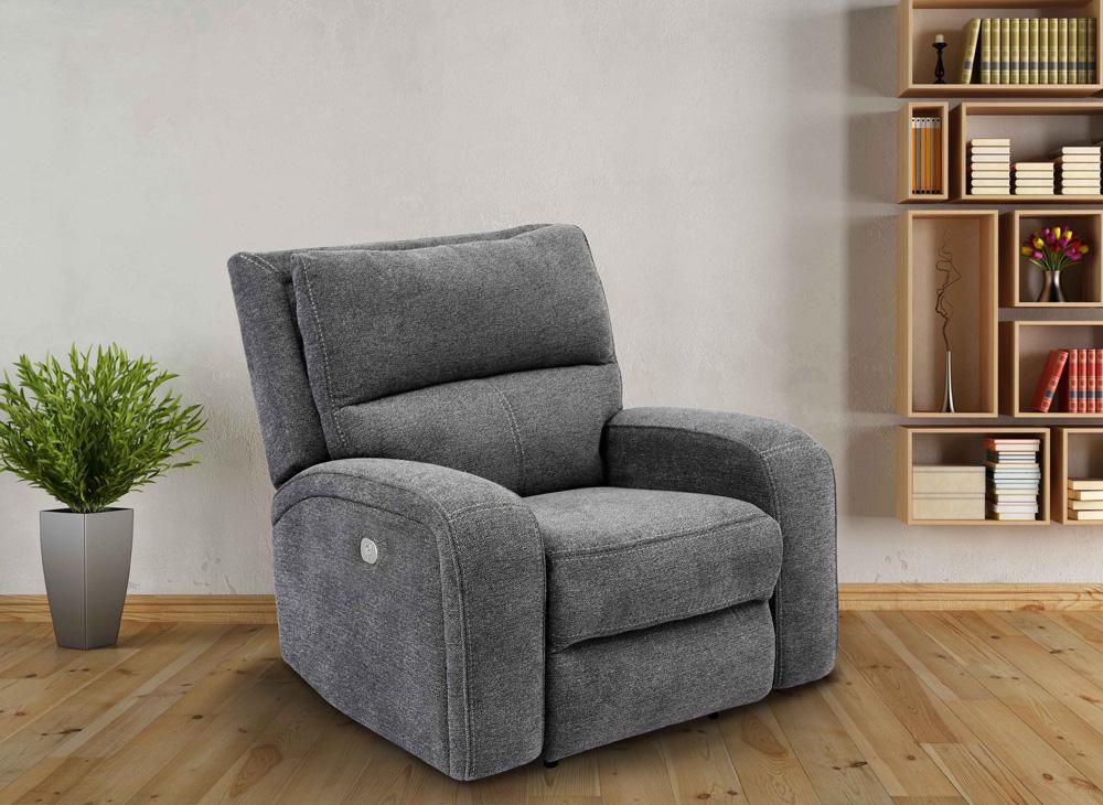 Parker Living - Polaris - Bizmark Grey Power Recliner (Set of 2) - MPOL#812PH-2-BIG veiw 10