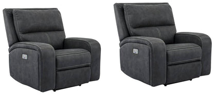 Parker Living - Polaris - Slate Power Recliner (Set of 2) - MPOL#812PH-2-SLA veiw 1