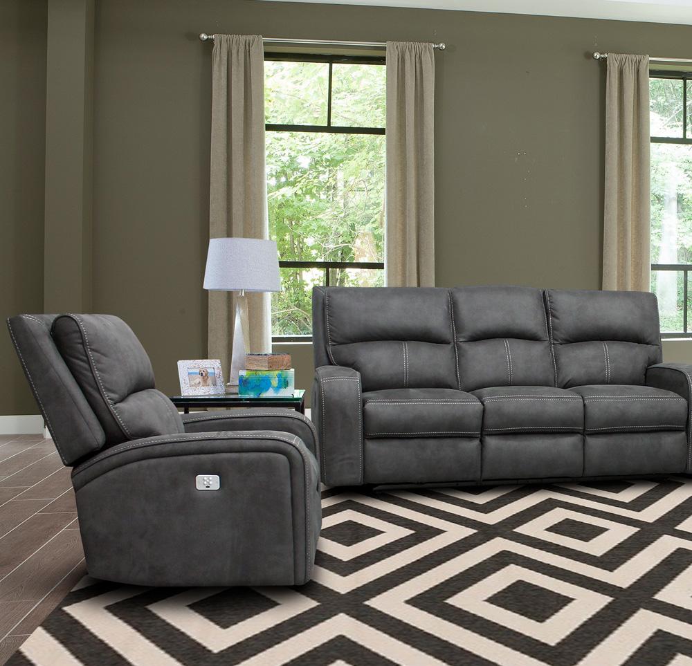 Parker Living - Polaris - Slate Power Recliner (Set of 2) - MPOL#812PH-2-SLA veiw 4