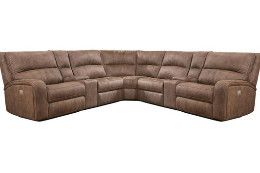 Parker Living - Polaris - Kahlua 7 Piece Modular Power Reclining Sectional with Power Adjustable Headrests - MPOL-PACKT7(H)-KA veiw 1