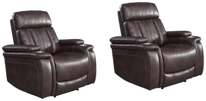 Parker Living - Royce - Fantom Brown Power Recliner (Set of 2) - MROY#812PH-2-FNB veiw 1