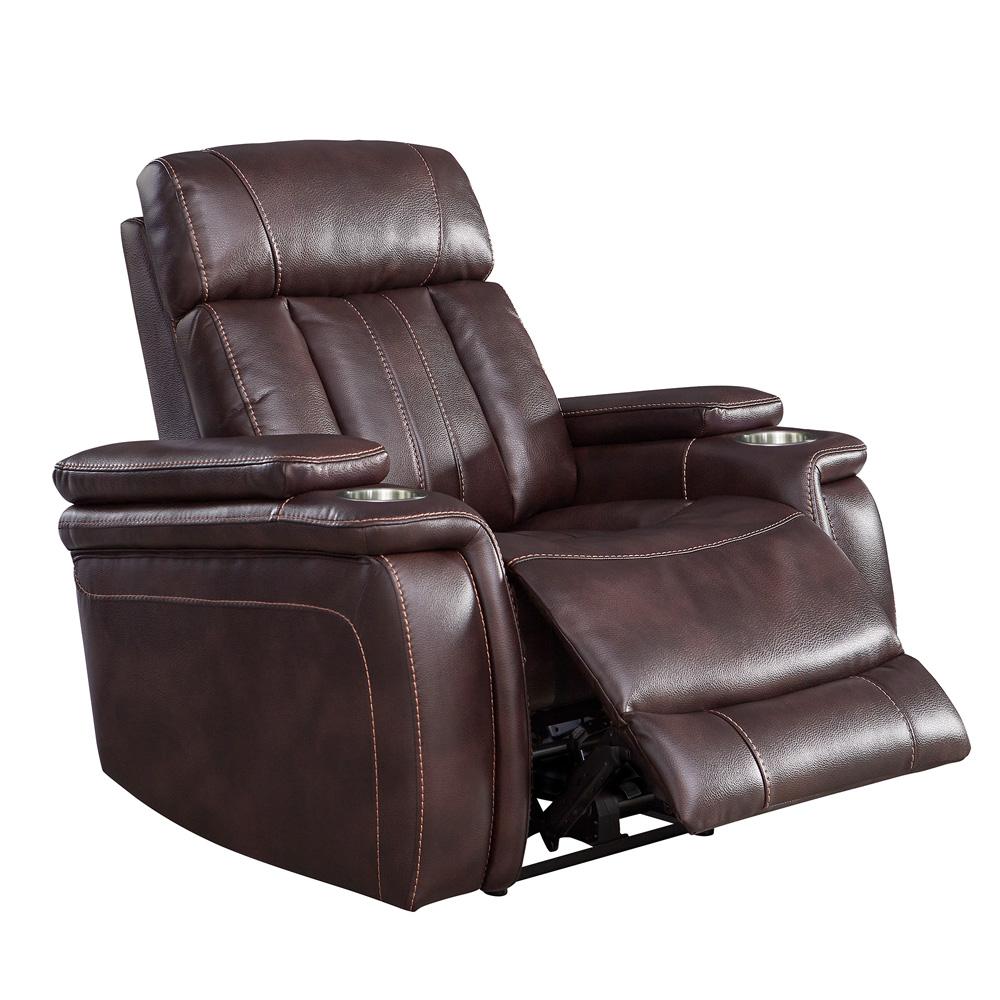 Parker Living - Royce - Fantom Brown Power Recliner (Set of 2) - MROY#812PH-2-FNB veiw 4