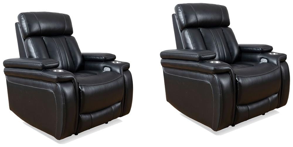 Parker Living - Royce - Midnight Power Recliner (Set of 2) - MROY#812PH-2-MID veiw 1