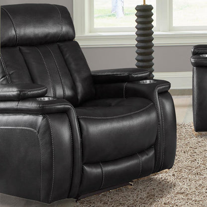 Parker Living - Royce - Midnight Power Recliner (Set of 2) - MROY#812PH-2-MID veiw 8