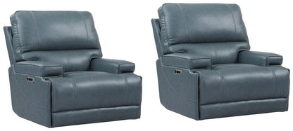 Parker Living - Whitman - Verona Azure - Powered By Freemotion Cordless Power Recliner (Set of 2) - MWHI#812PH-P25-2-VAZ veiw 1