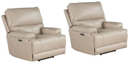Parker Living - Whitman - Verona Linen - Powered By Freemotion Cordless Power Recliner (Set of 2) - MWHI#812PH-P25-2-VLI veiw 1