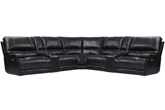Parker Living - Whitman - Verona Coffee - Powered By Freemotion 7 Piece Modular Power Reclining Sectional with Power Adjustable Headrests - MWHI-PACKT7(H)-P50-VCO veiw 1