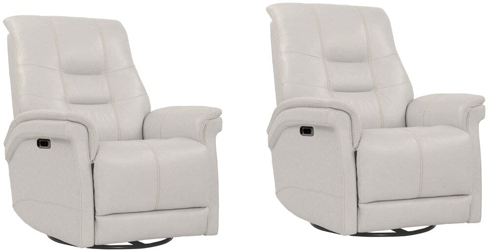 Parker Living - Carnegie - Verona Ivory - Powered By Freemotion Cordless Power Swivel Glider Recliner (Set of 2) - MCAR#812GSPH-P25-2-VIV veiw 1