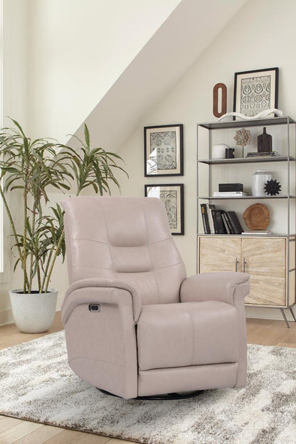 Parker Living - Carnegie - Verona Linen - Powered By Freemotion Cordless Power Swivel Glider Recliner (Set of 2) - MCAR#812GSPH-P25-2-VLI veiw 10