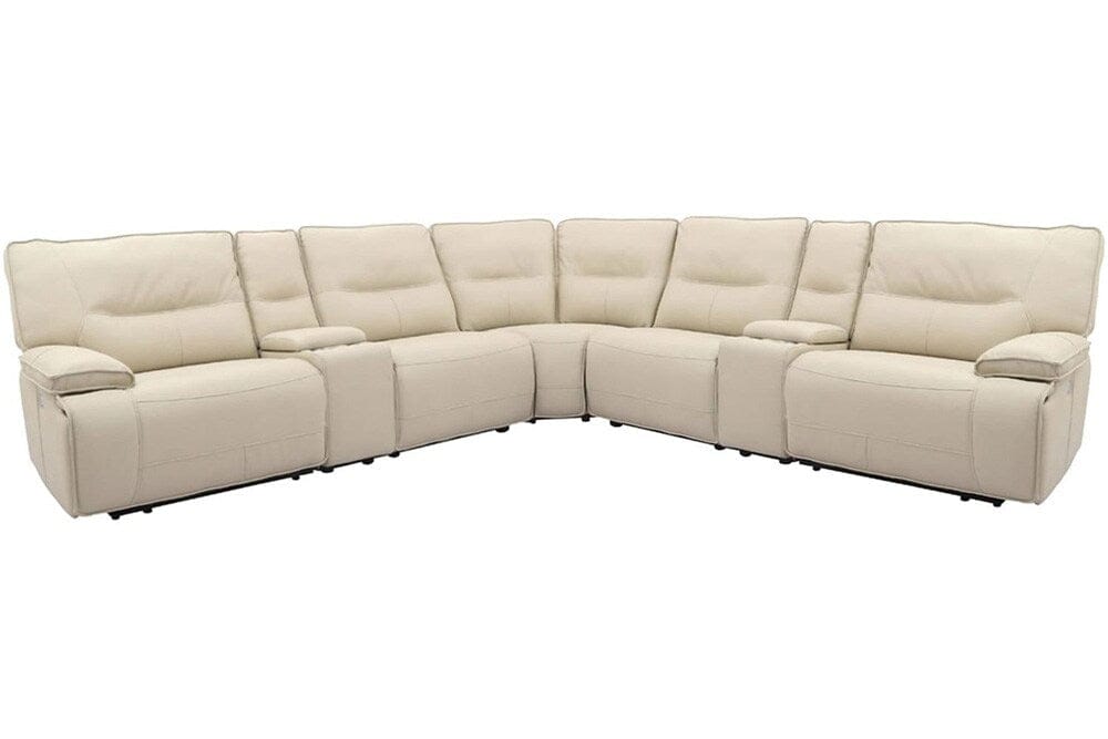 Parker Living - Spartacus - Oyster 7 Piece Modular Power Reclining Sectional with Power Adjustable Headrests - MSPA-PACKT7(H)-OYS veiw 1