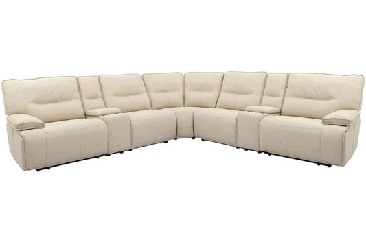 Parker Living - Spartacus - Oyster 7 Piece Modular Power Reclining Sectional with Power Adjustable Headrests - MSPA-PACKT7(H)-OYS veiw 1