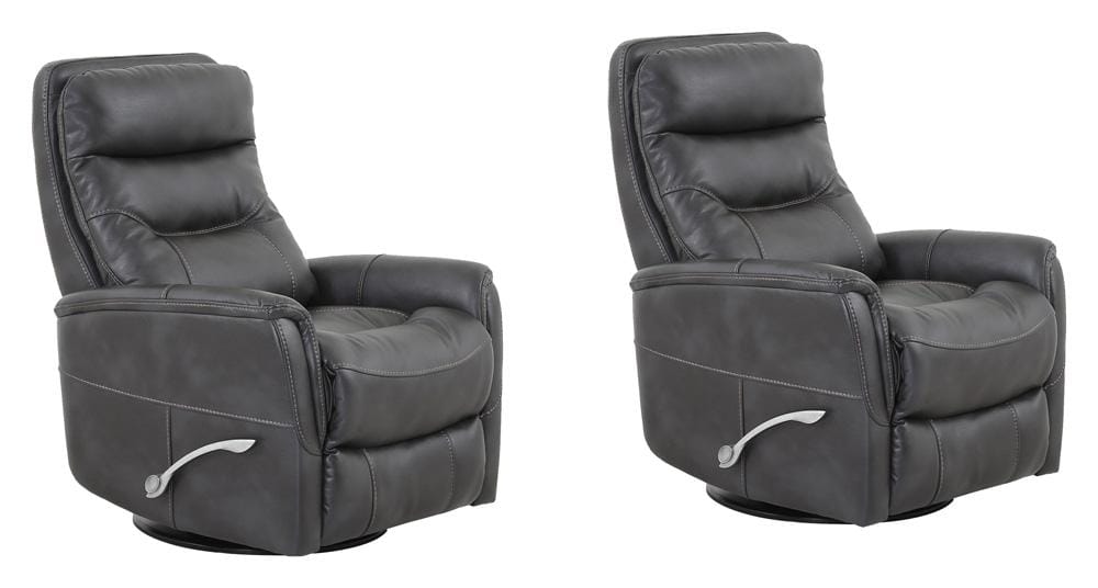 Parker Living - Gemini - Flint Swivel Glider Recliner (Set of 2) - MGEM#812GS-2-FLI veiw 1