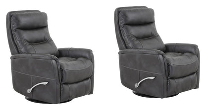 Parker Living - Gemini - Flint Swivel Glider Recliner (Set of 2) - MGEM#812GS-2-FLI veiw 1