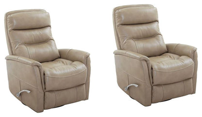 Parker Living - Gemini - Linen Swivel Glider Recliner (Set of 2) - MGEM#812GS-2-LIN veiw 1