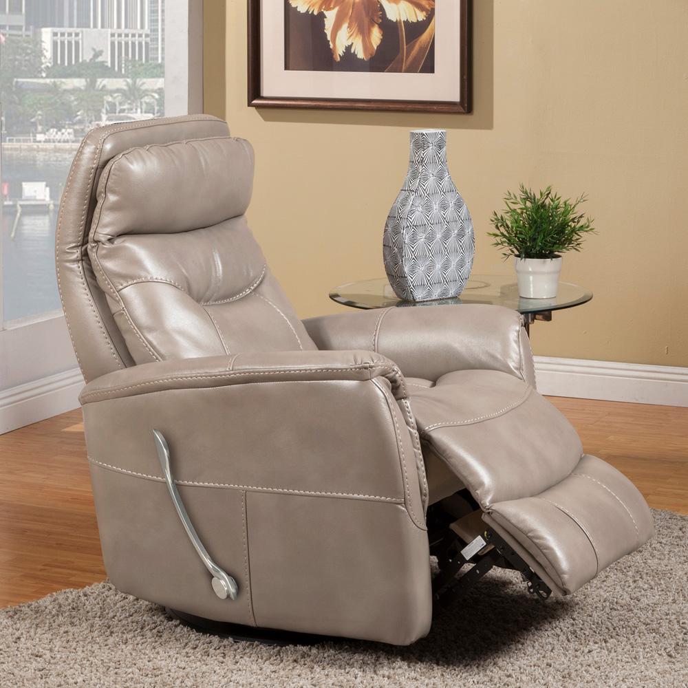 Parker Living - Gemini - Linen Swivel Glider Recliner (Set of 2) - MGEM#812GS-2-LIN veiw 6