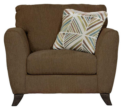 Jackson Furniture - Alyssa Chair in Latte/Spring - 4215-01/2072-29/2073-35 veiw 2
